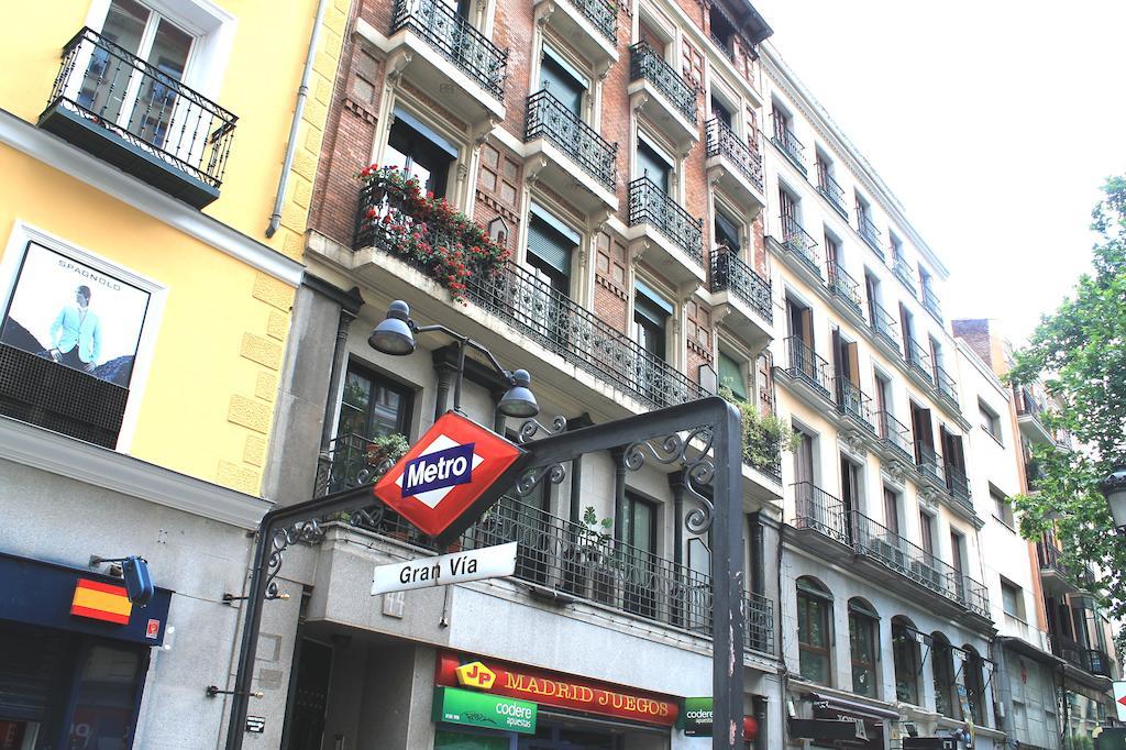 Gran Via Sol Apartamentos Madrid Exteriér fotografie
